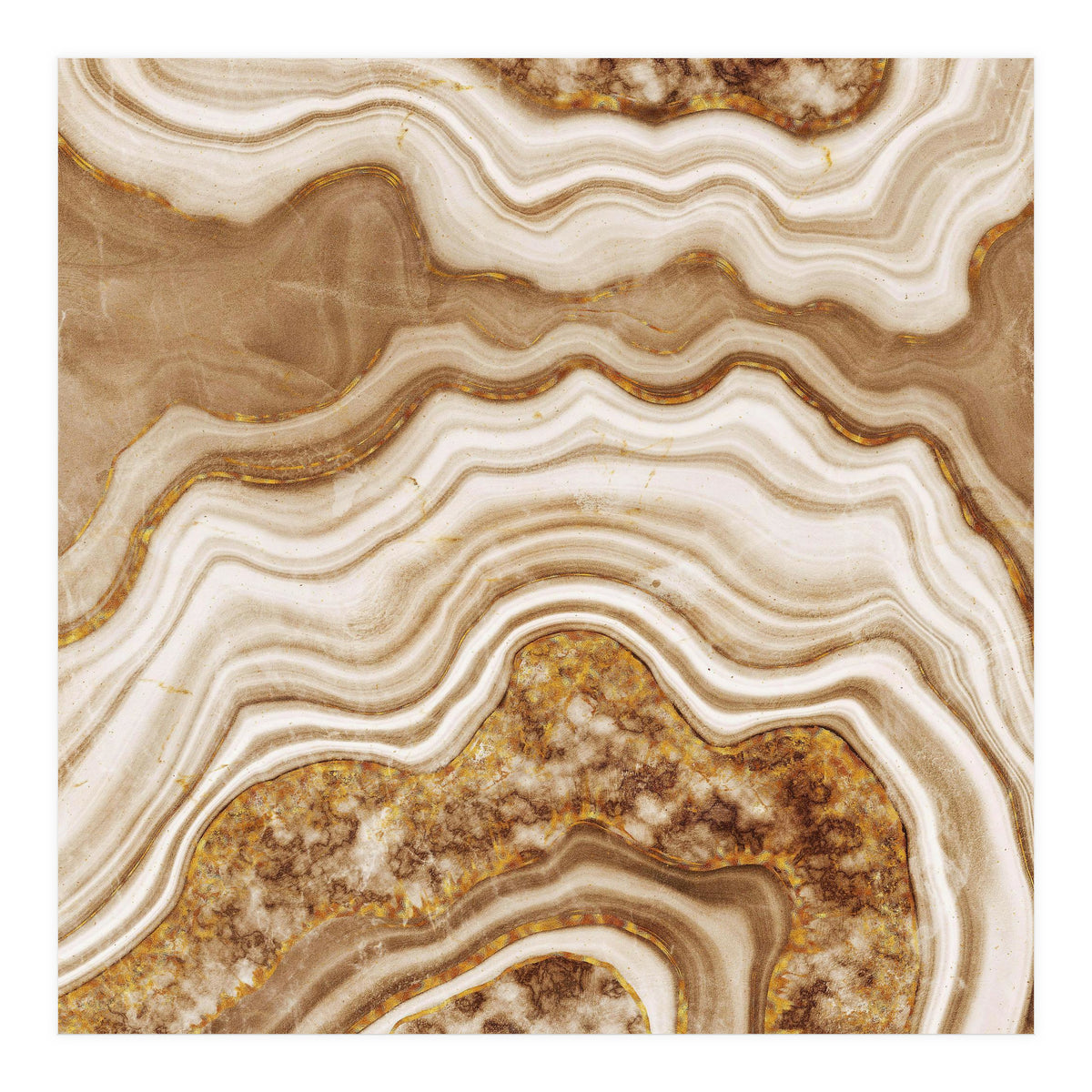 Golden Agate Texture 08 (Print Only)