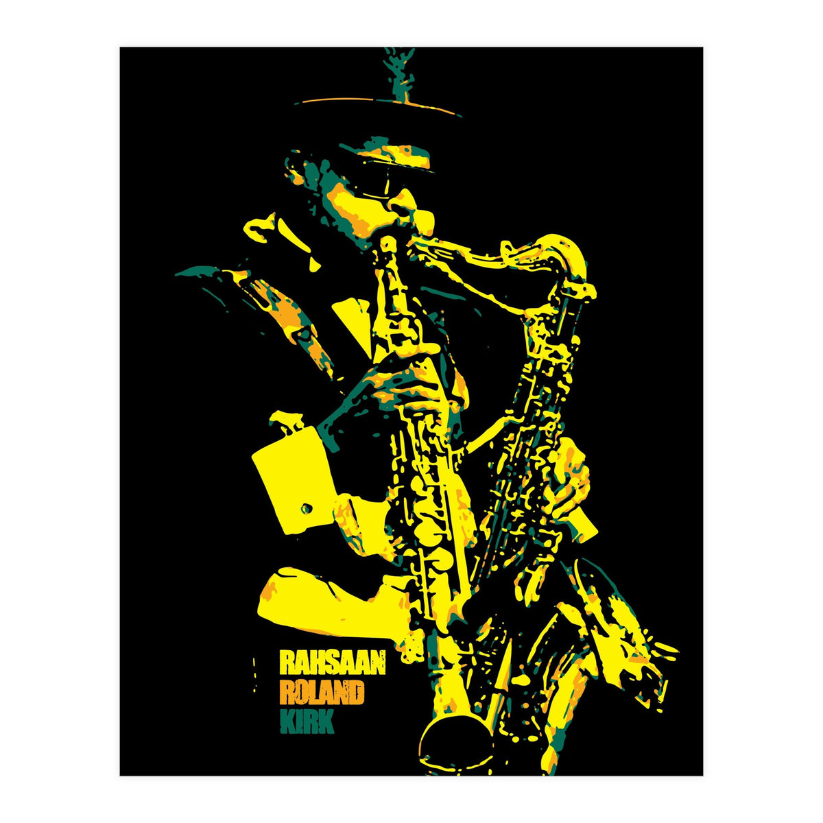 Rahsaan Roland Kirk v6 (Print Only)