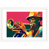 Jazz Trumpet Musician Pop Art Wpap thumbnail