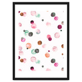 Polka Dots Watercolor Minimal Pink thumbnail
