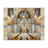 Art Deco Gold Architecture (Print Only) thumbnail