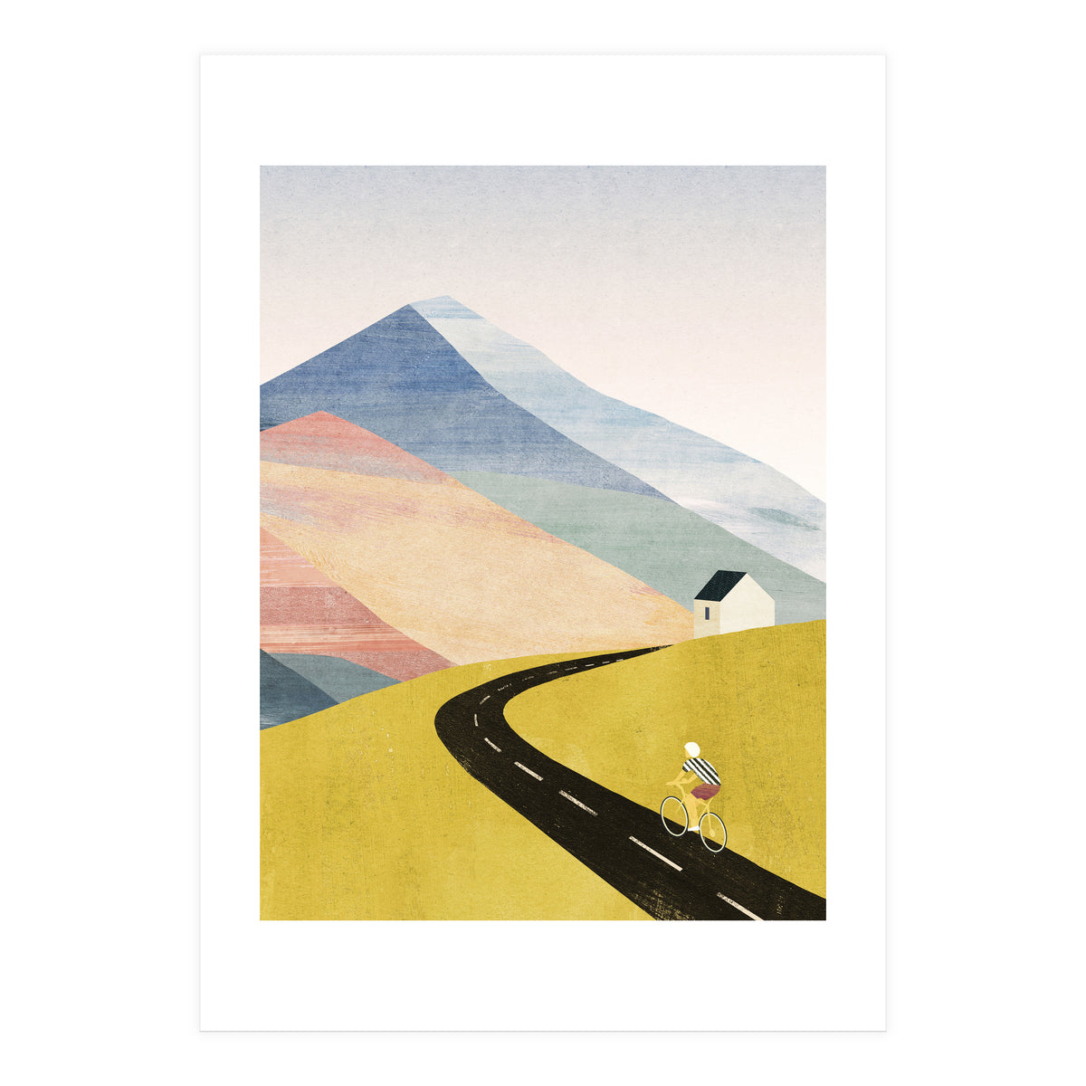 Cycling Home (Print Only)