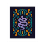Mystical Series - Purple Snake (Print Only) thumbnail