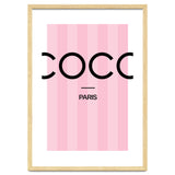 Paris Fashion Quote Art, Coco Chanel, Chic Decor thumbnail