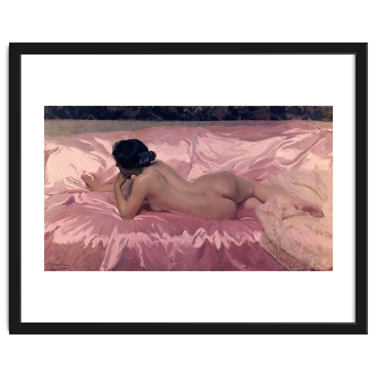 'Nude Woman', 1902, Oil on canvas, 106 x 186 cm.
