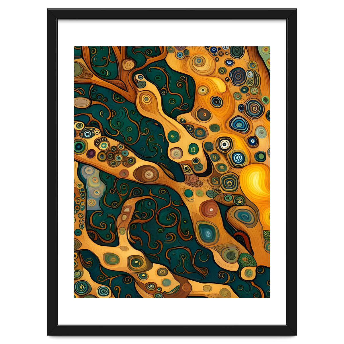 Artificial Masterworks - Klimt van Gogh