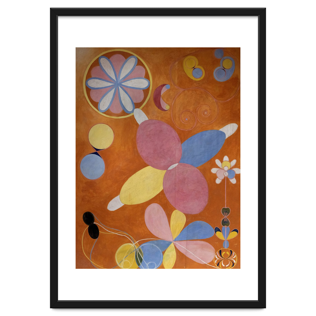 Hilma af Klint - The Ten Largest No 4 Youth Abstract Spiritual Art