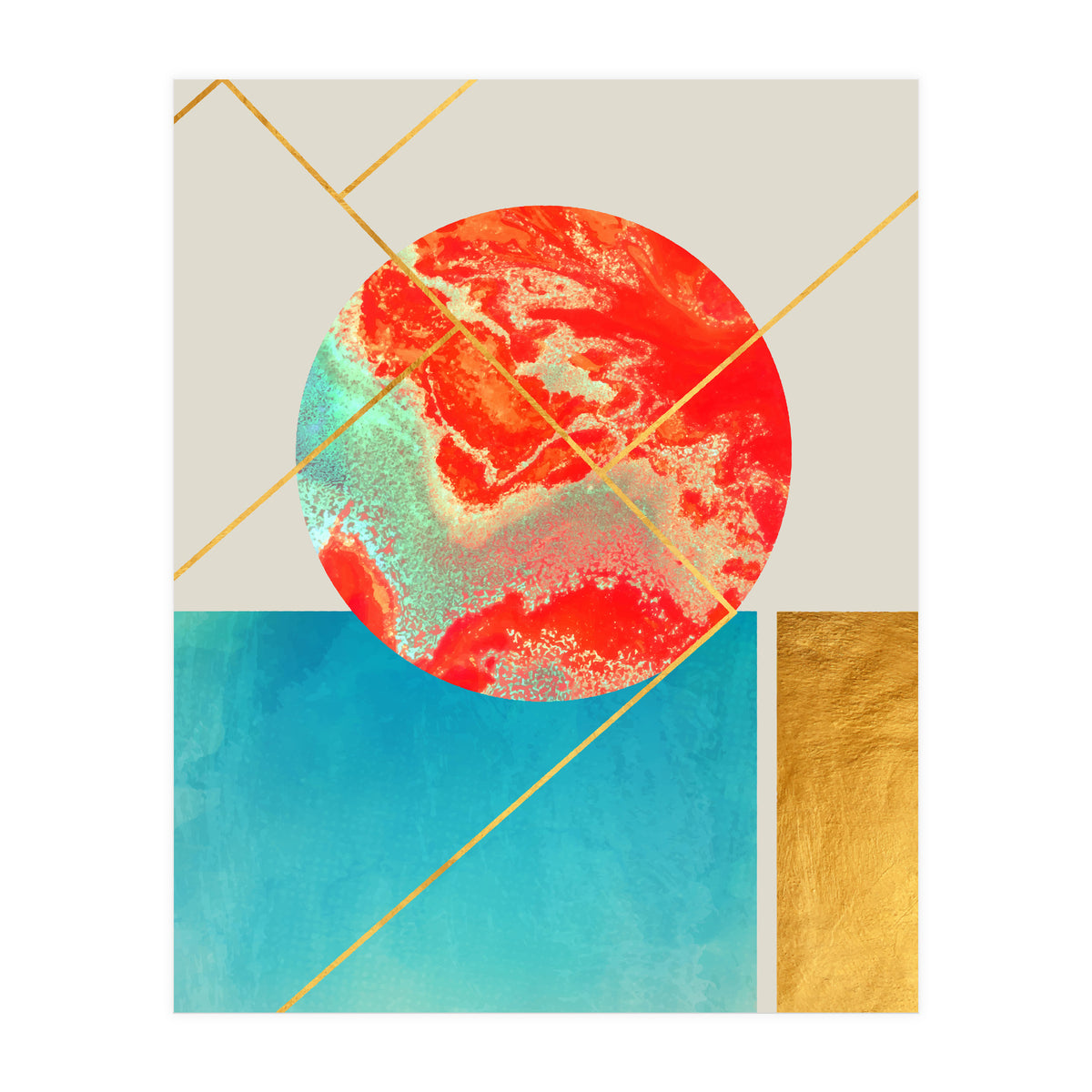 Earth & Sea #society6 #decor #buyart (Print Only)