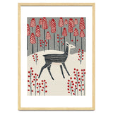 Fawn in a Winter Landscape thumbnail