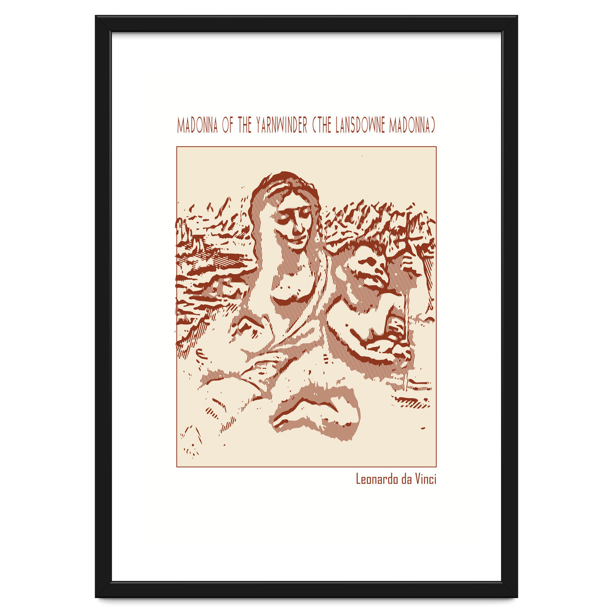 Madonna Of The Yarnwinder (the Lansdowne Madonna)