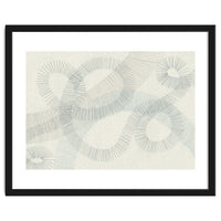 calming essentials Curved Lines blue