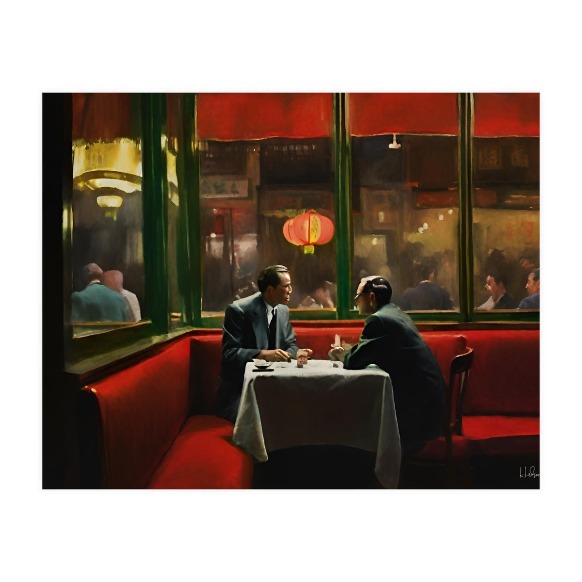 Chinese Restaurant #8 (Print Only)