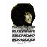 Elaine Brown American Prison Activist Legend in Vintage Quotes (Print Only) thumbnail