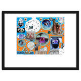 Abstract Collage 3 D Material Design Original thumbnail