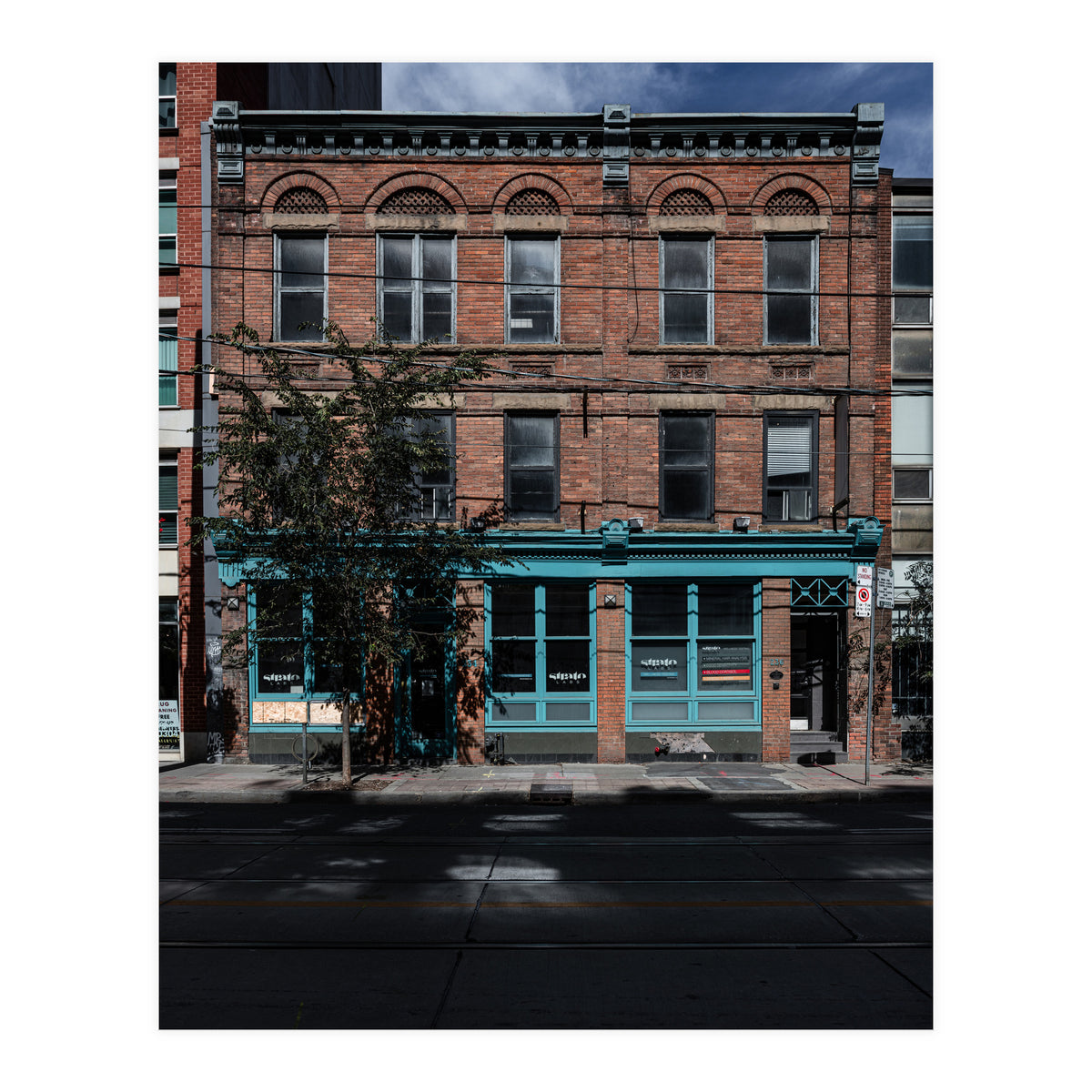 Nos 234 - 236 King Street East 1 Color Version (Print Only)