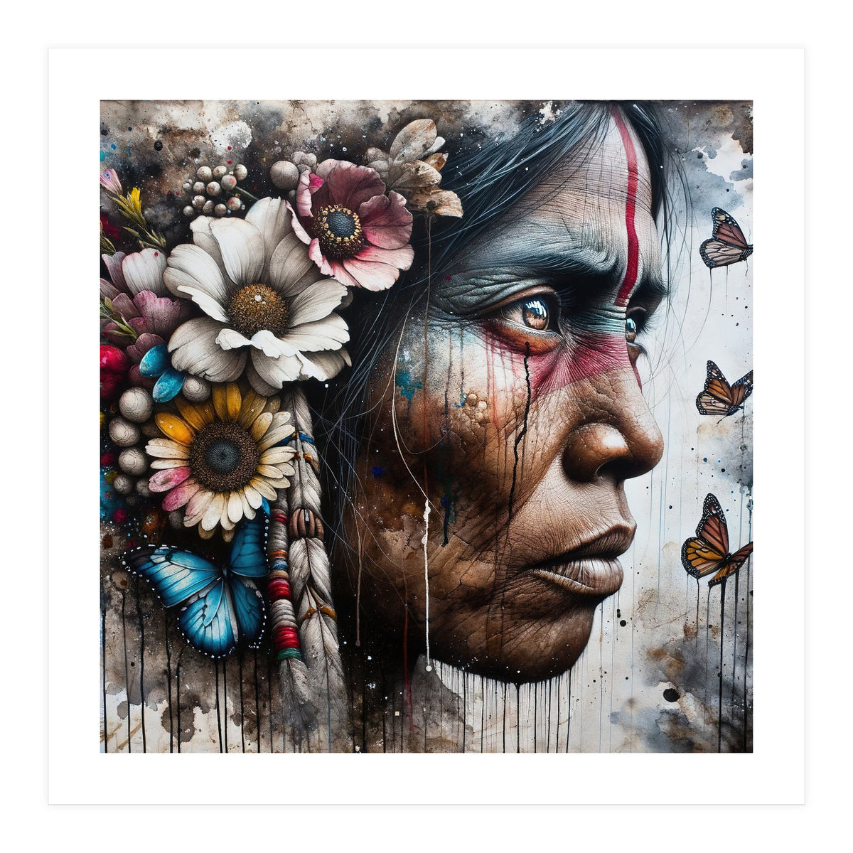 Weathered Bloom Profile (Print Only)