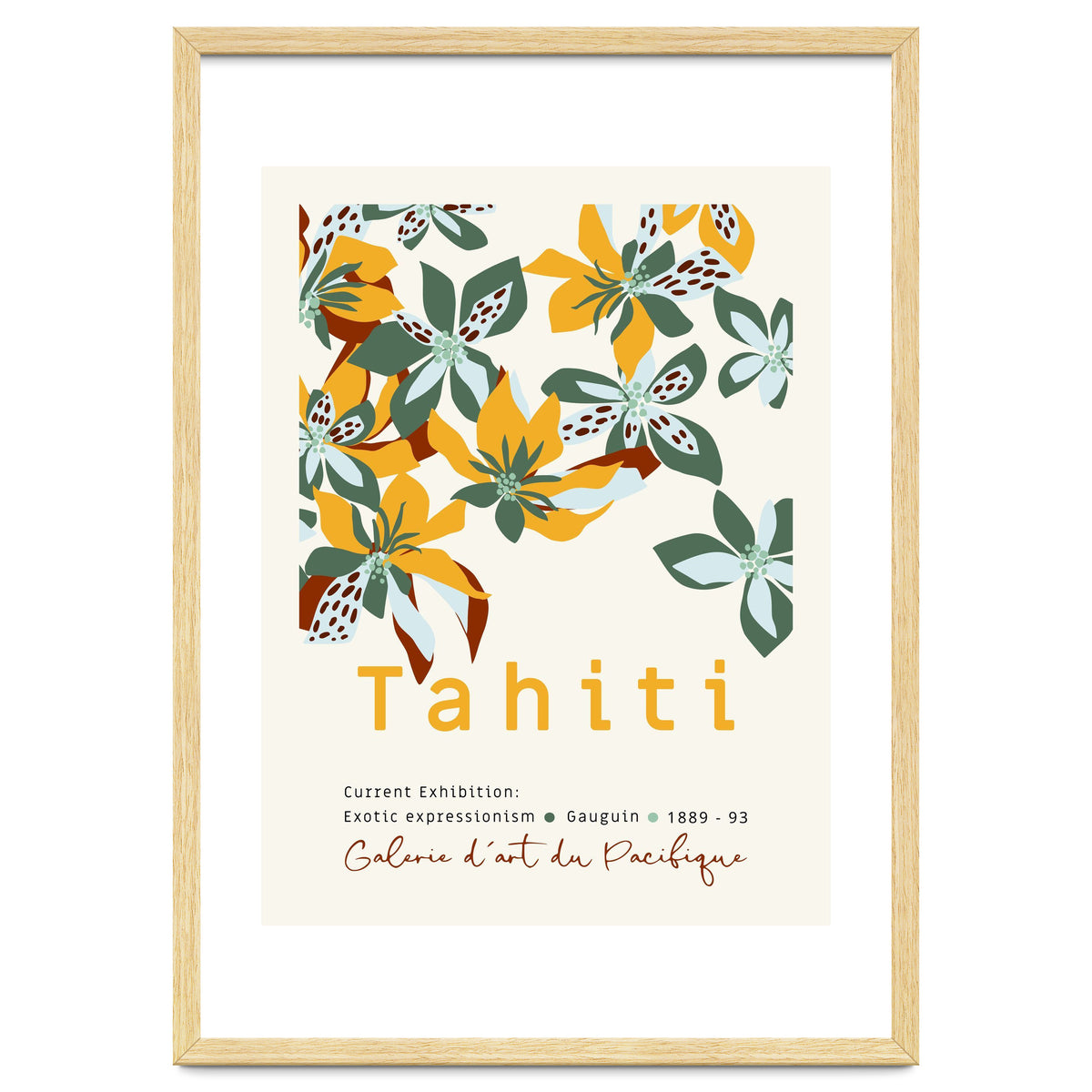 Exotic expressionism Gauguin Tahiti