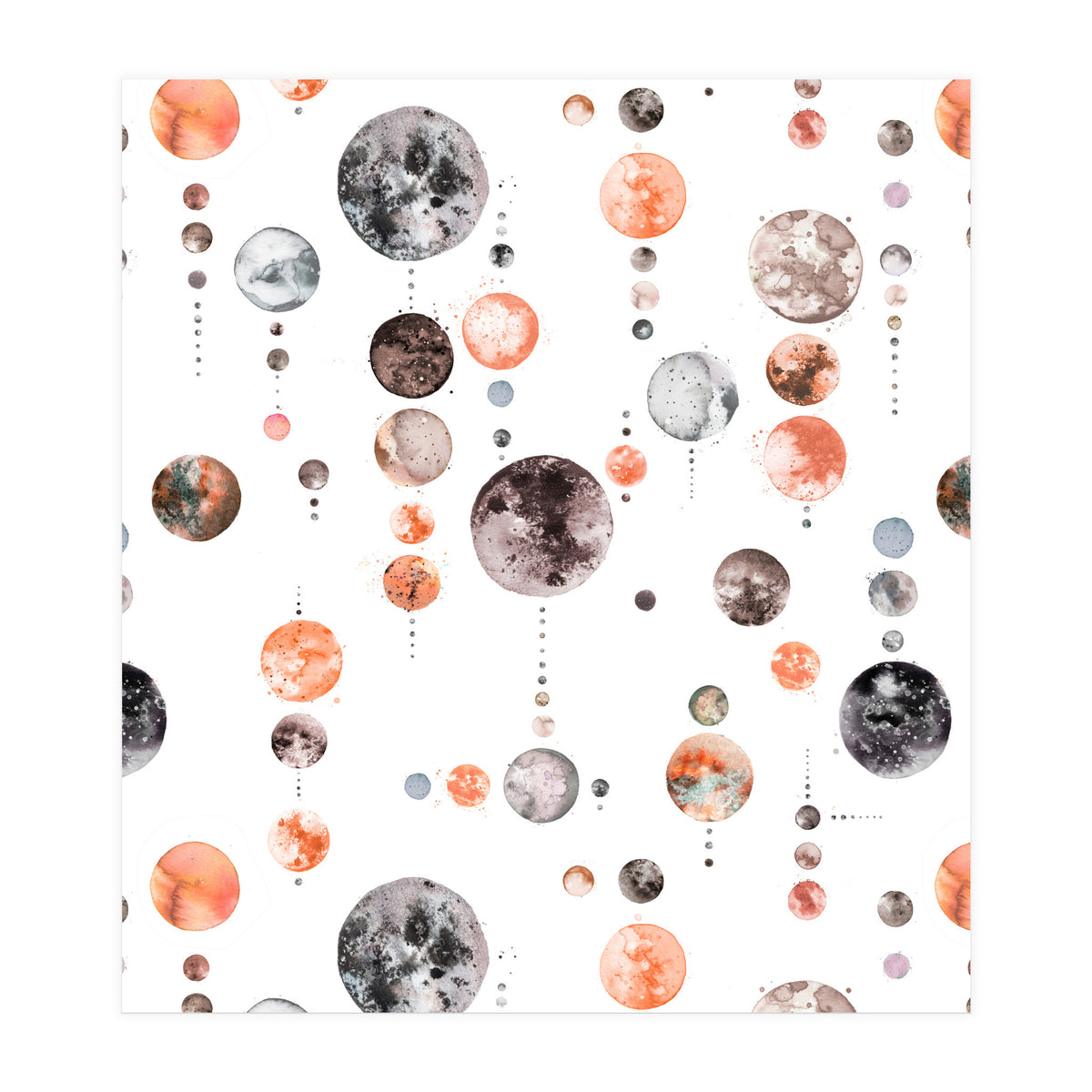 Space Full Moons (Print Only)