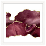 Burgundy & Gold Glitter Agate Texture 08 thumbnail