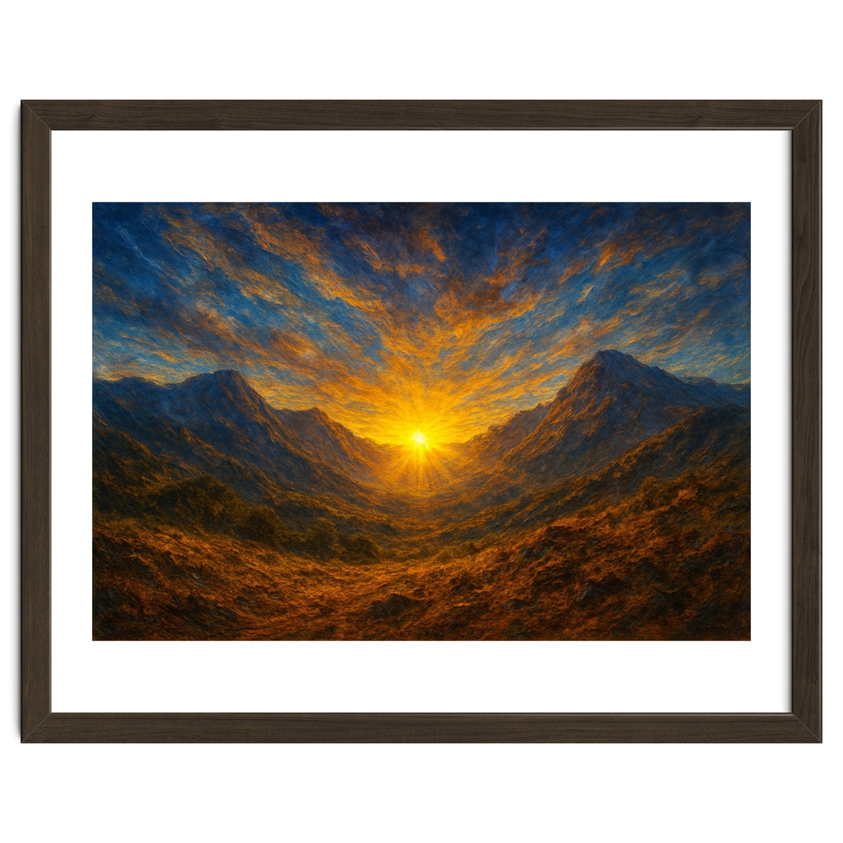 "Breath of the Mountains” From the collection “Symphony of the Elements”