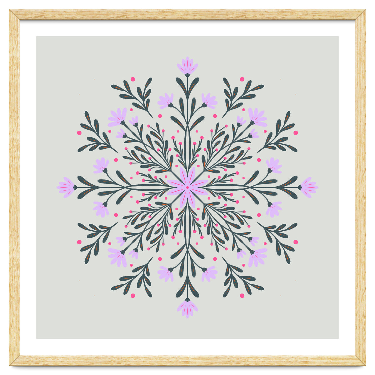 Spring Flowers Mandala