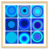 Circles & Rectangles Alt Blue 3 X 3: 3 thumbnail