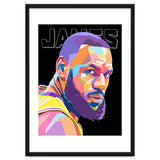 King Lebron James art thumbnail