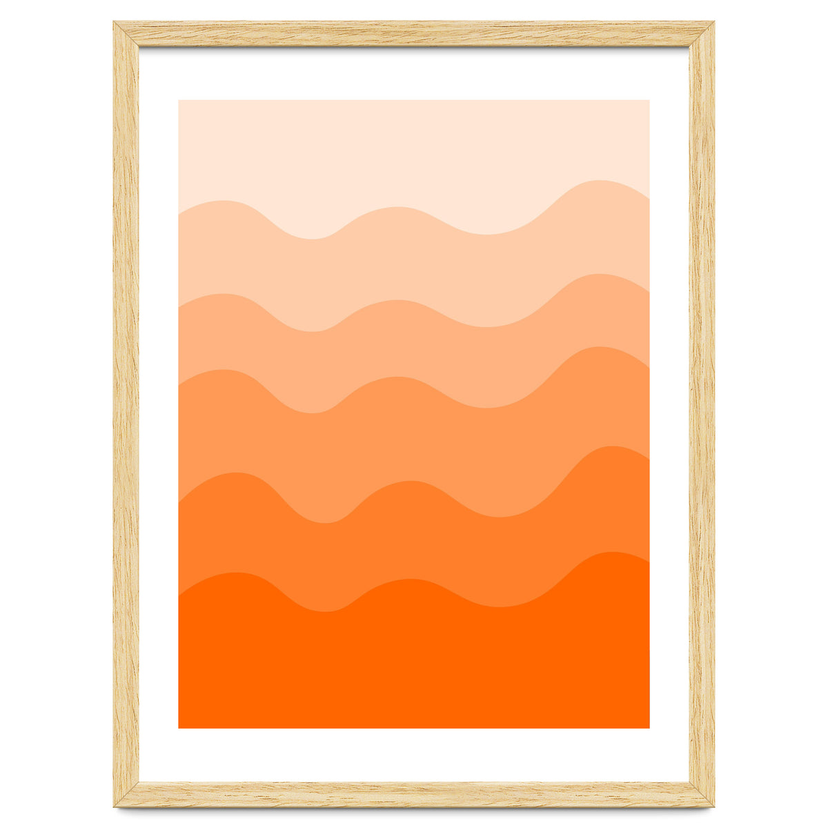 Orange gradient design