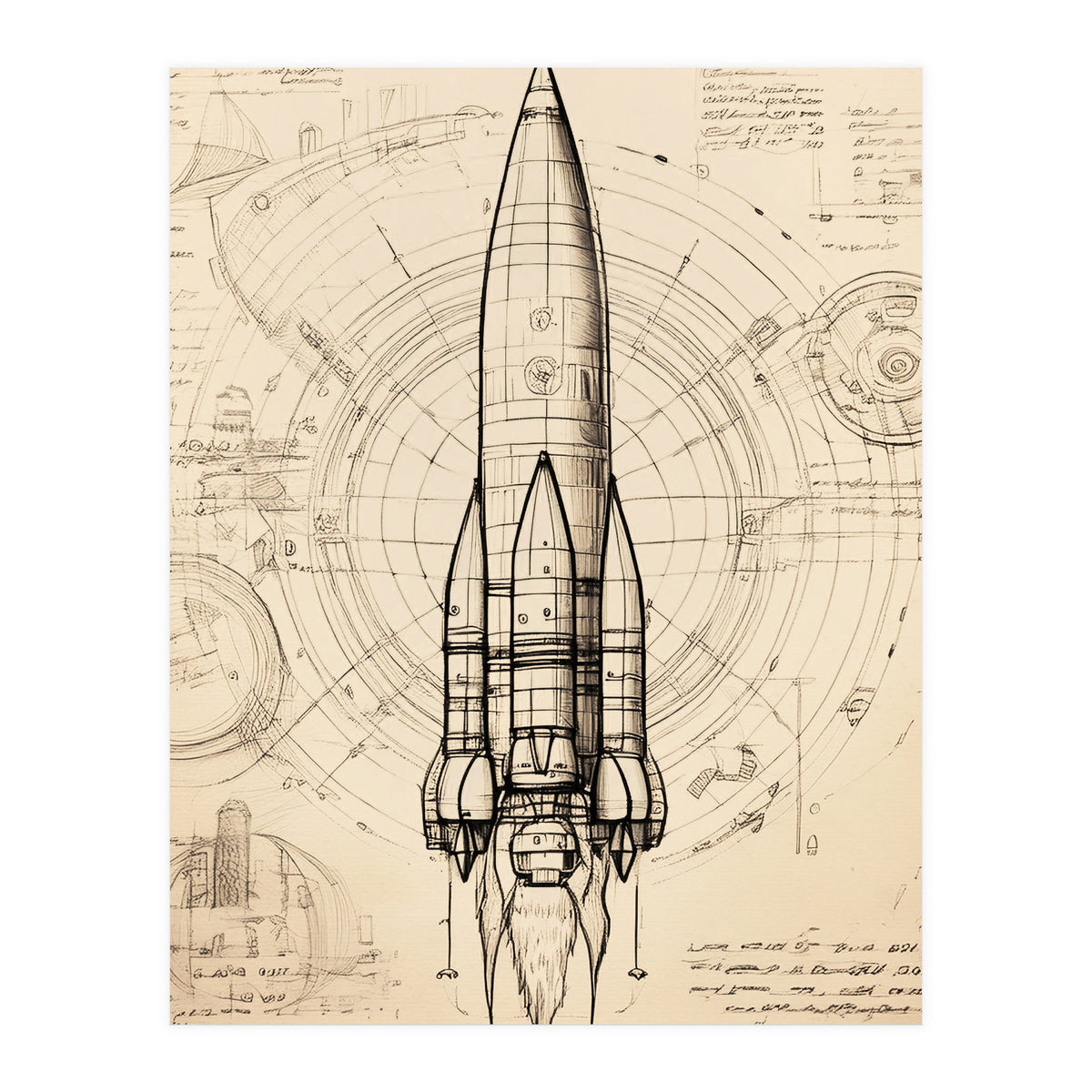 Back To The Moon 018 (Print Only)