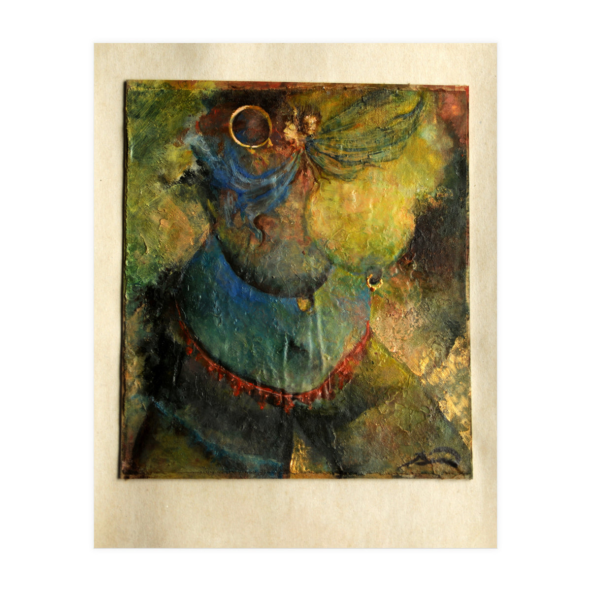 Angels.acryl.25x23cm (Print Only)