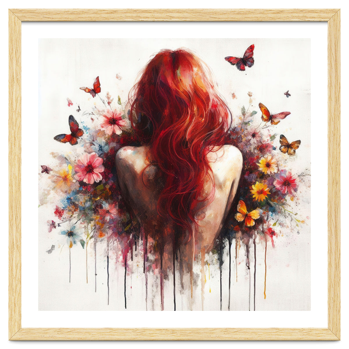 Crimson Butterfly Back Bloom