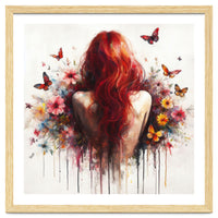 Crimson Butterfly Back Bloom