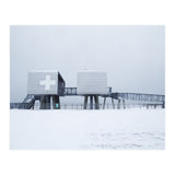First aid house in the winter seascape (Print Only) thumbnail
