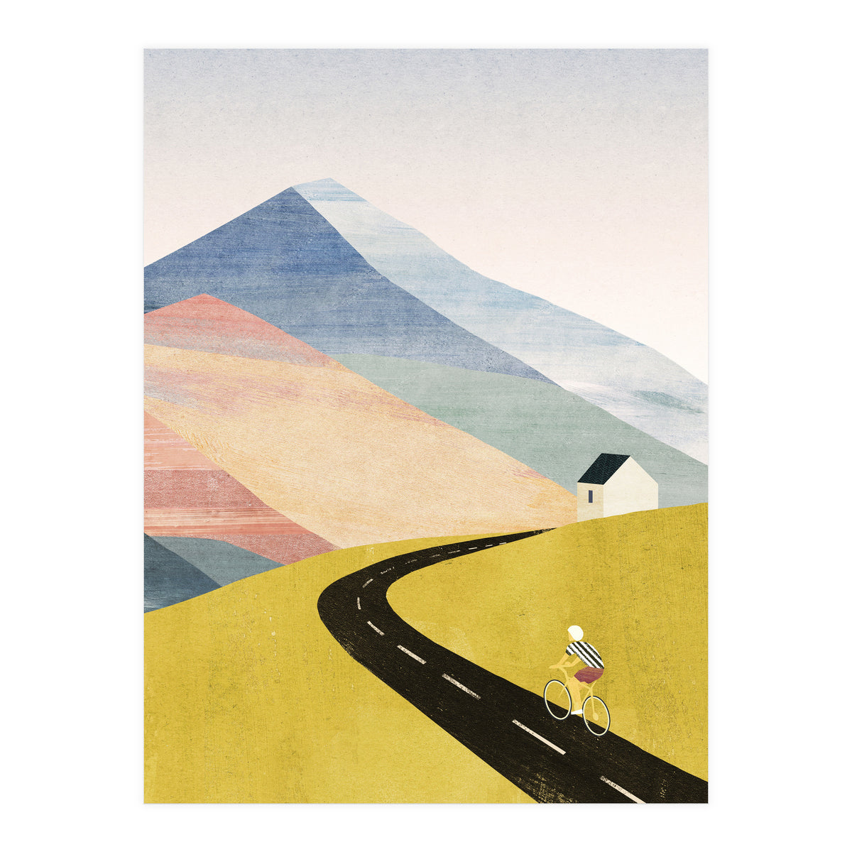 Cycling Home (Print Only)