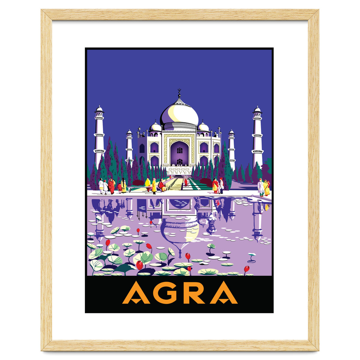 Agra, Taj Mahal, India