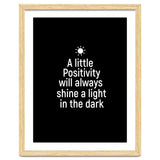 A little positivity will always shine a light in the dark thumbnail