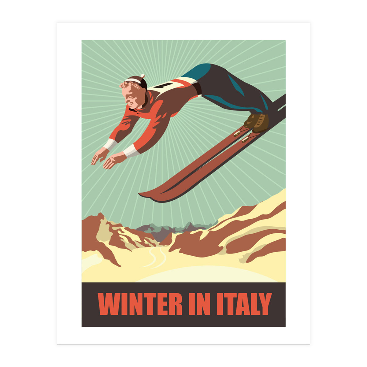 Winter In Italy (Print Only)