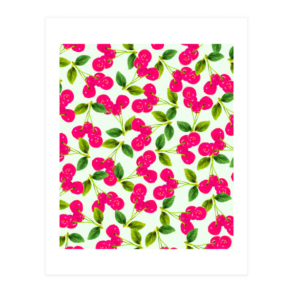 Cherry Picking #society6 #decor #buyart (Print Only)