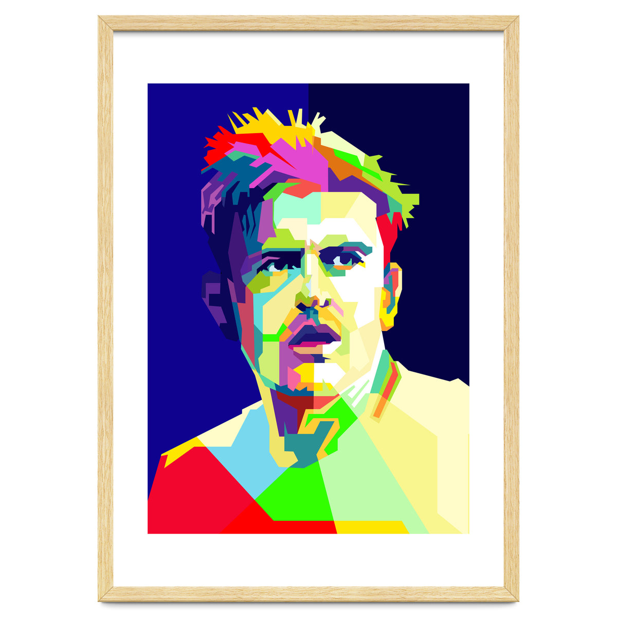 Harry McGuire English Football Pop Art WPAP