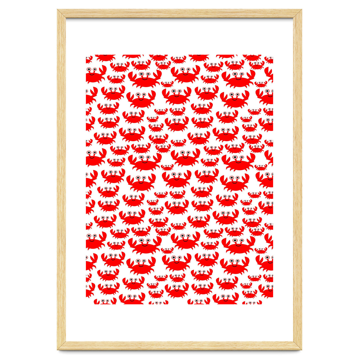 Red Crab Pattern