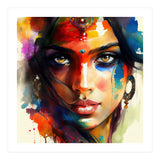 Radiant Bindi Hindu Portrait (Print Only) thumbnail