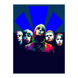 OASIS British Rock Band Art WPAP Trending Now (Print Only) thumbnail