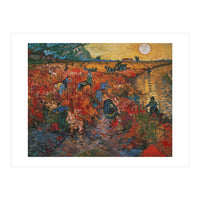 The red Vineyard at Arles,1888. Canvas,73 x 91 cm. (Print Only)