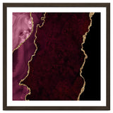 Burgundy & Gold Agate Texture 15 thumbnail