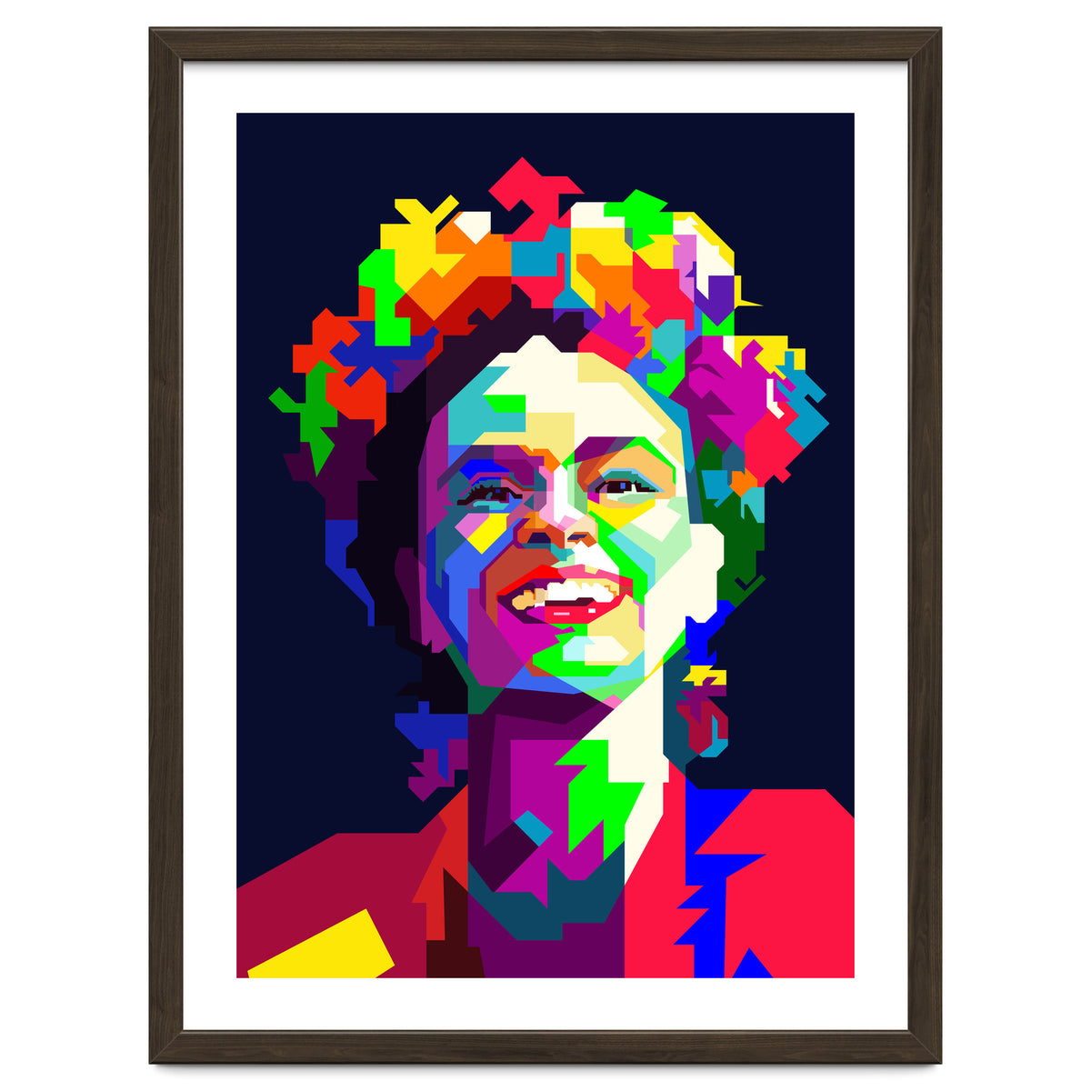 Frida Kahlo Mexican Artist Painting Pop Art WPAP