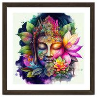 Floral Awakening Buddha