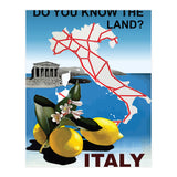 Italy Map (Print Only) thumbnail