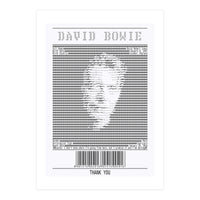 Receipt Art David Bowie Quotes  (Print Only)