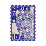 Frida Kahlo Stamps Art (Print Only) thumbnail