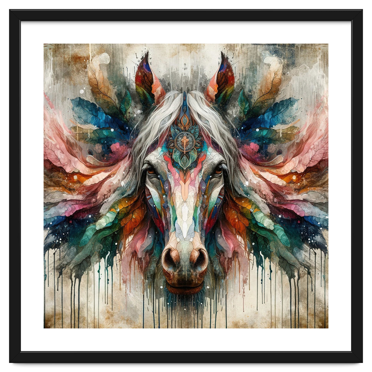 Ornate Horse Portrait